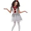 Smiffys Girls Vintage Clown Costume