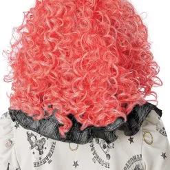 California Costume Collection Bright Red Glow In The Dark Curly Clown Wig 7 California Costume Collection Bright Red Glow In The Dark Curly Clown Wig -wizard of oz costume shop glow in the dark bright red curly clown wig alt 2
