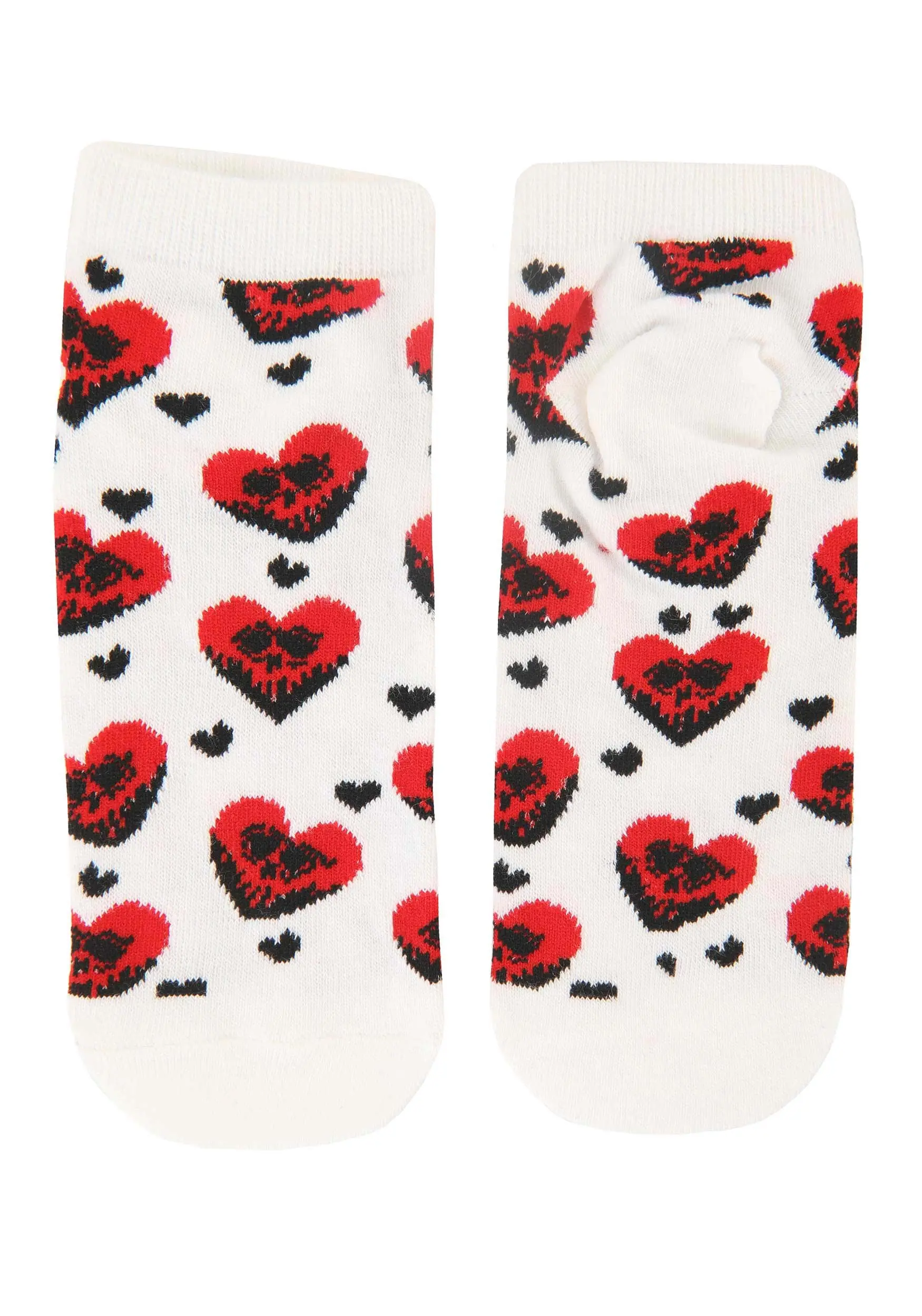 Elope 5 Pack Goth Valentine's Day Socks 3 Elope 5 Pack Goth Valentine's Day Socks - Image 3