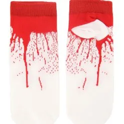 Elope 5 Pack Goth Valentine's Day Socks 9 Elope 5 Pack Goth Valentine's Day Socks -wizard of oz costume shop goth valentines day socks 5 pack alt 3