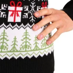 Shenzen Amilla Gremlins Gizmo Claus Adult Ugly Christmas Sweater -wizard of oz costume shop gremlins gizmo claus ugly christmas sweater alt4