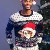 Shenzen Amilla Gremlins Gizmo Claus Adult Ugly Christmas Sweater