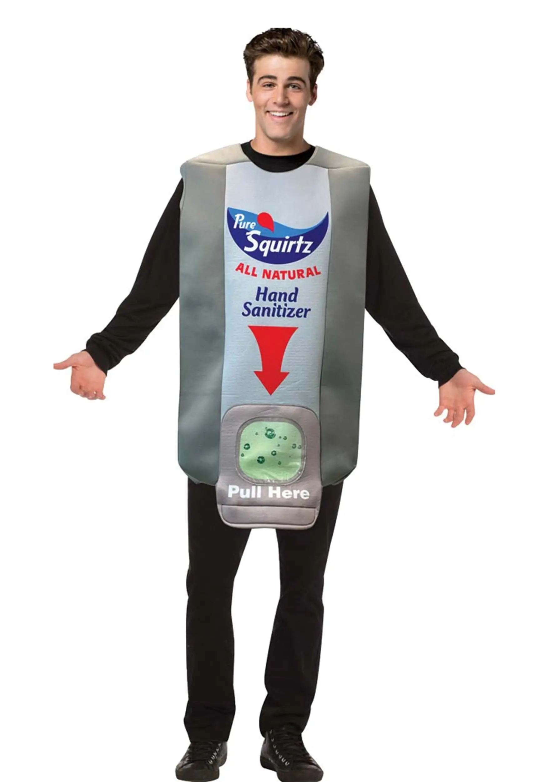 Morris Costumes Hand Sanitizer Wall Dispenser Costume For Adults 1 Morris Costumes Hand Sanitizer Wall Dispenser Costume For Adults