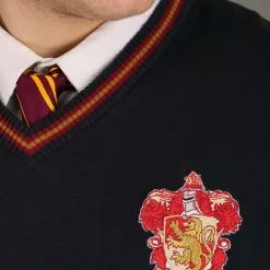 BigWan Apparel Co. Adult Harry Potter Gryffindor Uniform Sweater -wizard of oz costume shop harry potter gryffindor uniform sweater for adults alt 5 upd