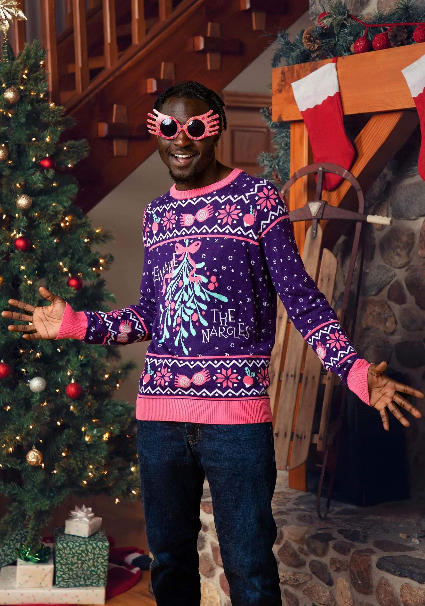 BigWan Apparel Co. Harry Potter Luna Lovegood Ugly Sweater For Adults 11 BigWan Apparel Co. Harry Potter Luna Lovegood Ugly Sweater For Adults - Image 11