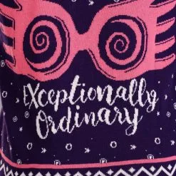 BigWan Apparel Co. Harry Potter Luna Lovegood Ugly Sweater For Adults 14 BigWan Apparel Co. Harry Potter Luna Lovegood Ugly Sweater For Adults -wizard of oz costume shop harry potter luna lovegood ugly sweater alt 3