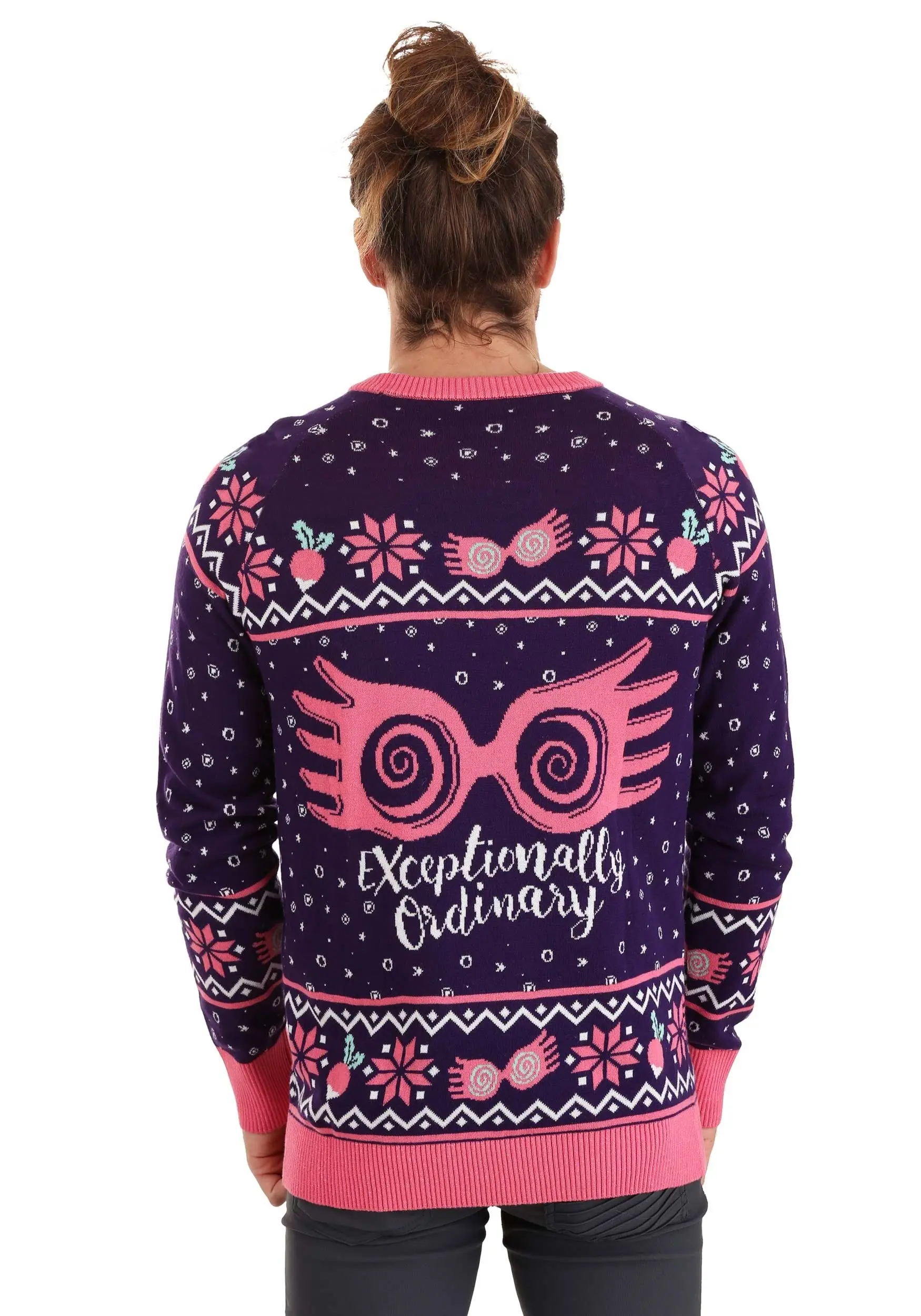 BigWan Apparel Co. Harry Potter Luna Lovegood Ugly Sweater For Adults 6 BigWan Apparel Co. Harry Potter Luna Lovegood Ugly Sweater For Adults - Image 6