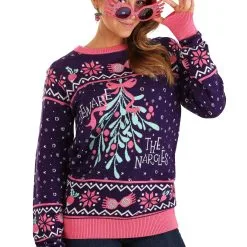 BigWan Apparel Co. Harry Potter Luna Lovegood Ugly Sweater For Adults 18 BigWan Apparel Co. Harry Potter Luna Lovegood Ugly Sweater For Adults -wizard of oz costume shop harry potter luna lovegood ugly sweater alt 7