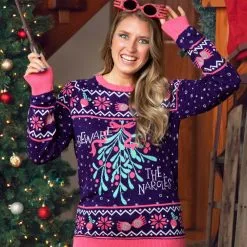 BigWan Apparel Co. Harry Potter Luna Lovegood Ugly Sweater For Adults 19 BigWan Apparel Co. Harry Potter Luna Lovegood Ugly Sweater For Adults -wizard of oz costume shop harry potter luna lovegood ugly sweater alt 8