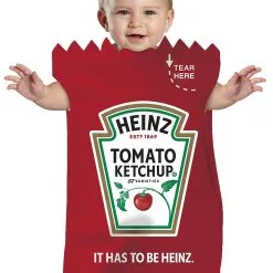 Morris Costumes Heinz Ketchup Packet Bunting Costume For Infants