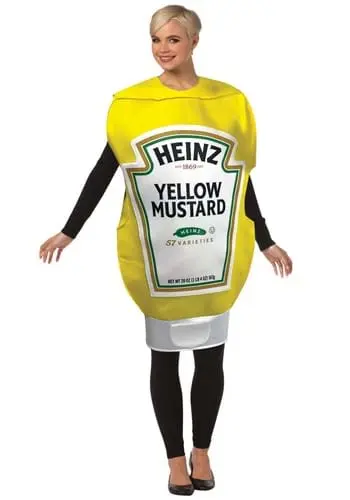 Morris Costumes Heinz Mustard Squeeze Bottle 1 Morris Costumes Heinz Mustard Squeeze Bottle