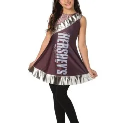 Morris Costumes Hershey's Girls Hershey's Bar Costume