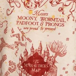BigWan Apparel Co. Harry Potter Marauder's Map Sweatshirt For Adults -wizard of oz costume shop hp marauders map sweater alt 2
