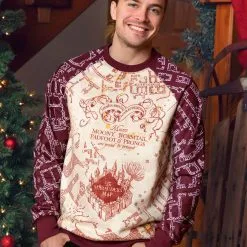 BigWan Apparel Co. Harry Potter Marauder's Map Sweatshirt For Adults