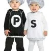 AMSCAN Infant Salt & Pepper Shaker Sweeties Costumes