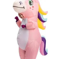 Joyin Kids Pink Unicorn Costume Inflatable 8 Joyin Kids Pink Unicorn Costume Inflatable -wizard of oz costume shop inflatable kids pink unicorn costume alt 3