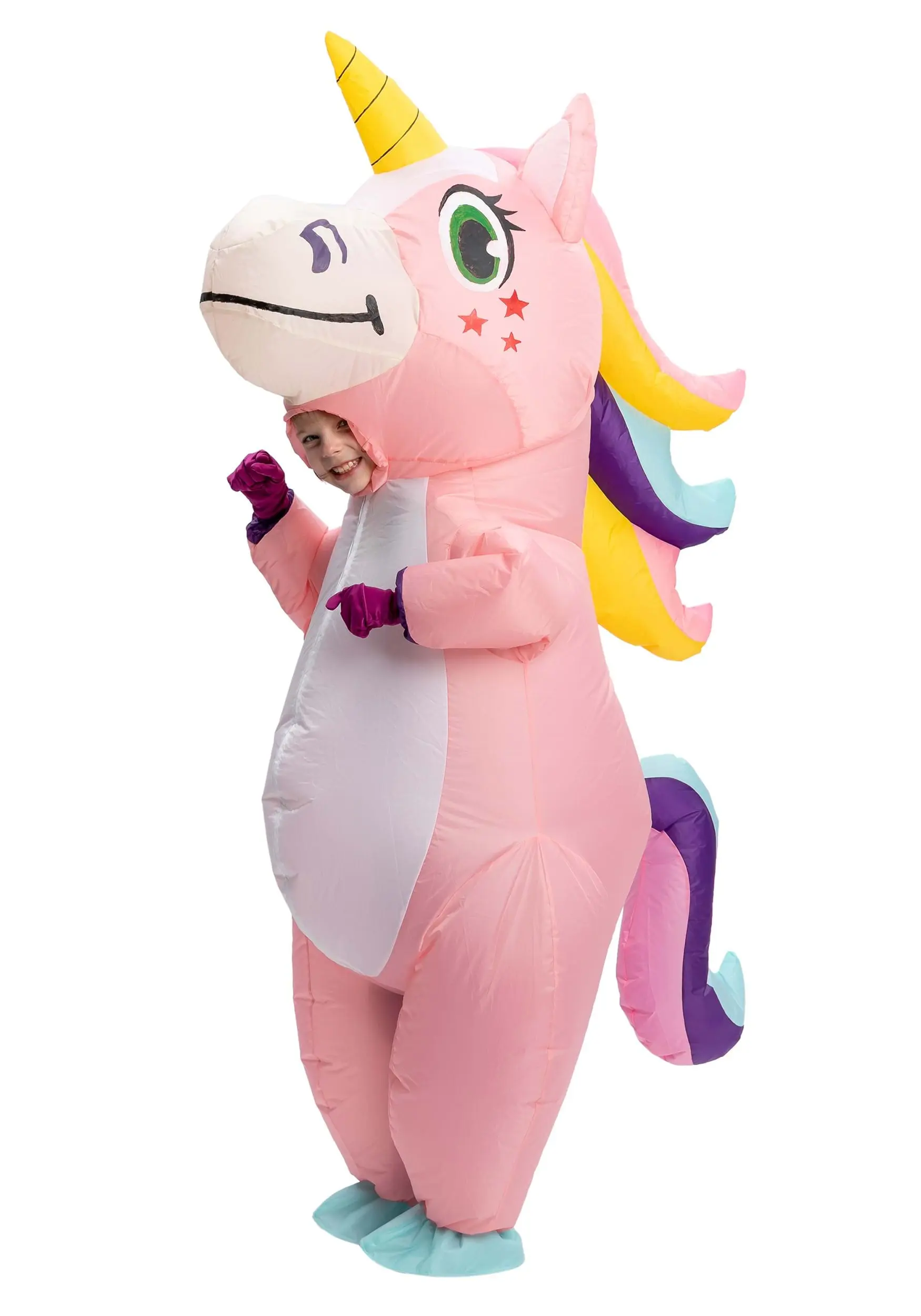 Joyin Kids Pink Unicorn Costume Inflatable 4 Joyin Kids Pink Unicorn Costume Inflatable - Image 4