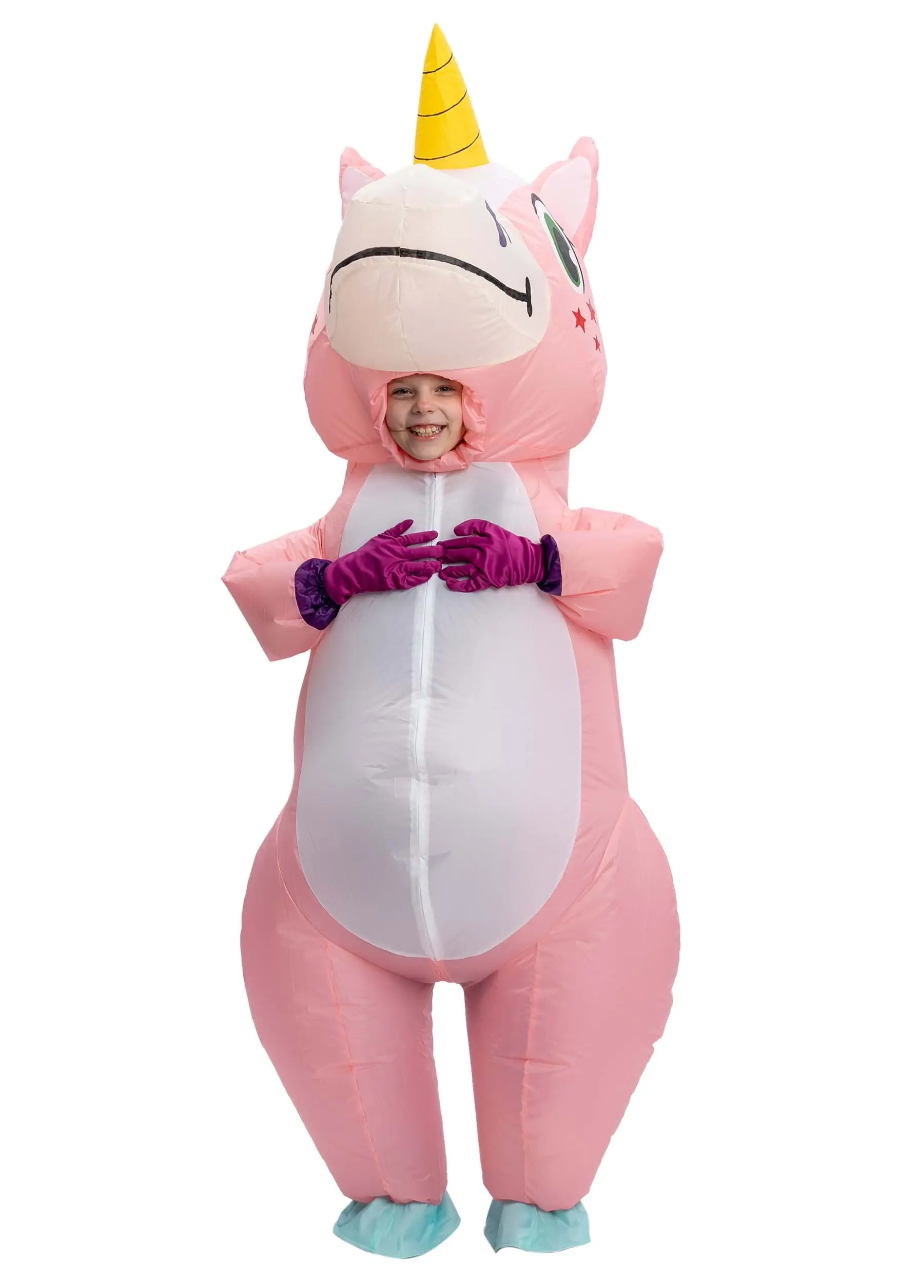 Joyin Kids Pink Unicorn Costume Inflatable 5 Joyin Kids Pink Unicorn Costume Inflatable - Image 5