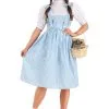 Fun Costumes Kansas Girl Long Dress Womens Costume