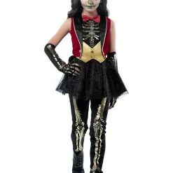Rubies Costume Co. Inc Circus Skeleton Costume For Kids 7 Rubies Costume Co. Inc Circus Skeleton Costume For Kids -wizard of oz costume shop kids circus skeleton costume alt 3