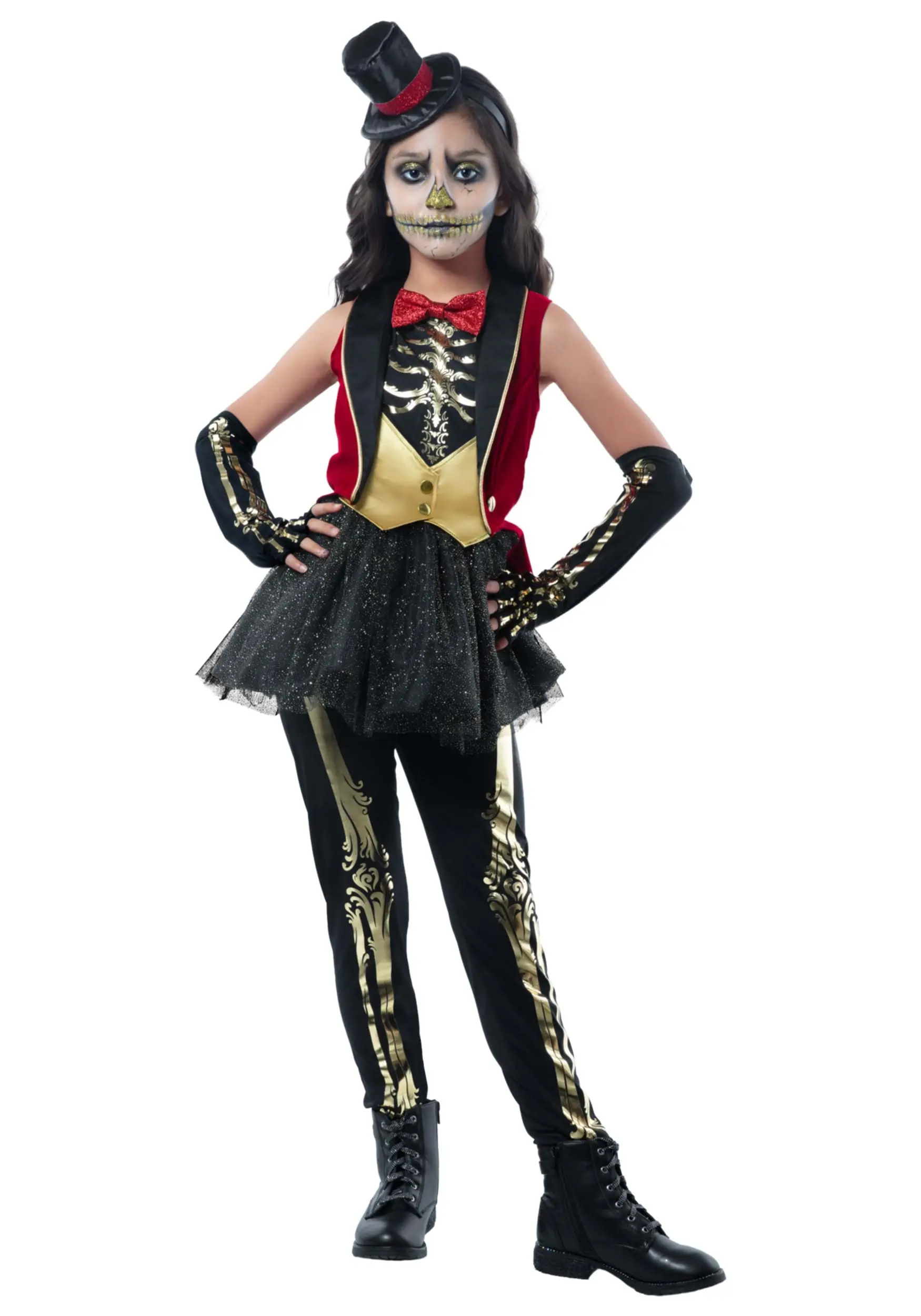 Rubies Costume Co. Inc Circus Skeleton Costume For Kids 1 Rubies Costume Co. Inc Circus Skeleton Costume For Kids