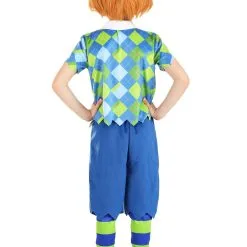 Fun Costumes Deluxe Plaid Munchkin Boy's Costume -wizard of oz costume shop kids deluxe plaid munchkin costume alt 4
