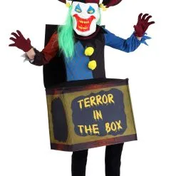 Seasons (HK) Ltd. Jack In The Box Clown Costume For Kids