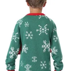 Shenzen Amilla Kid's Present Ugly Christmas Sweater -wizard of oz costume shop kids present holiday sweater 3