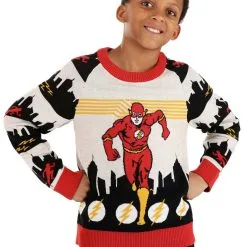 BigWan Apparel Co. The Flash Ugly Sweater For Kids