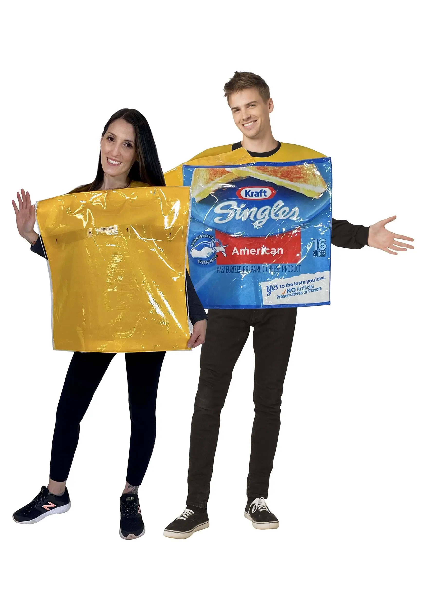 Morris Costumes Kraft Singles Cheese Costume For Adults 1 Morris Costumes Kraft Singles Cheese Costume For Adults