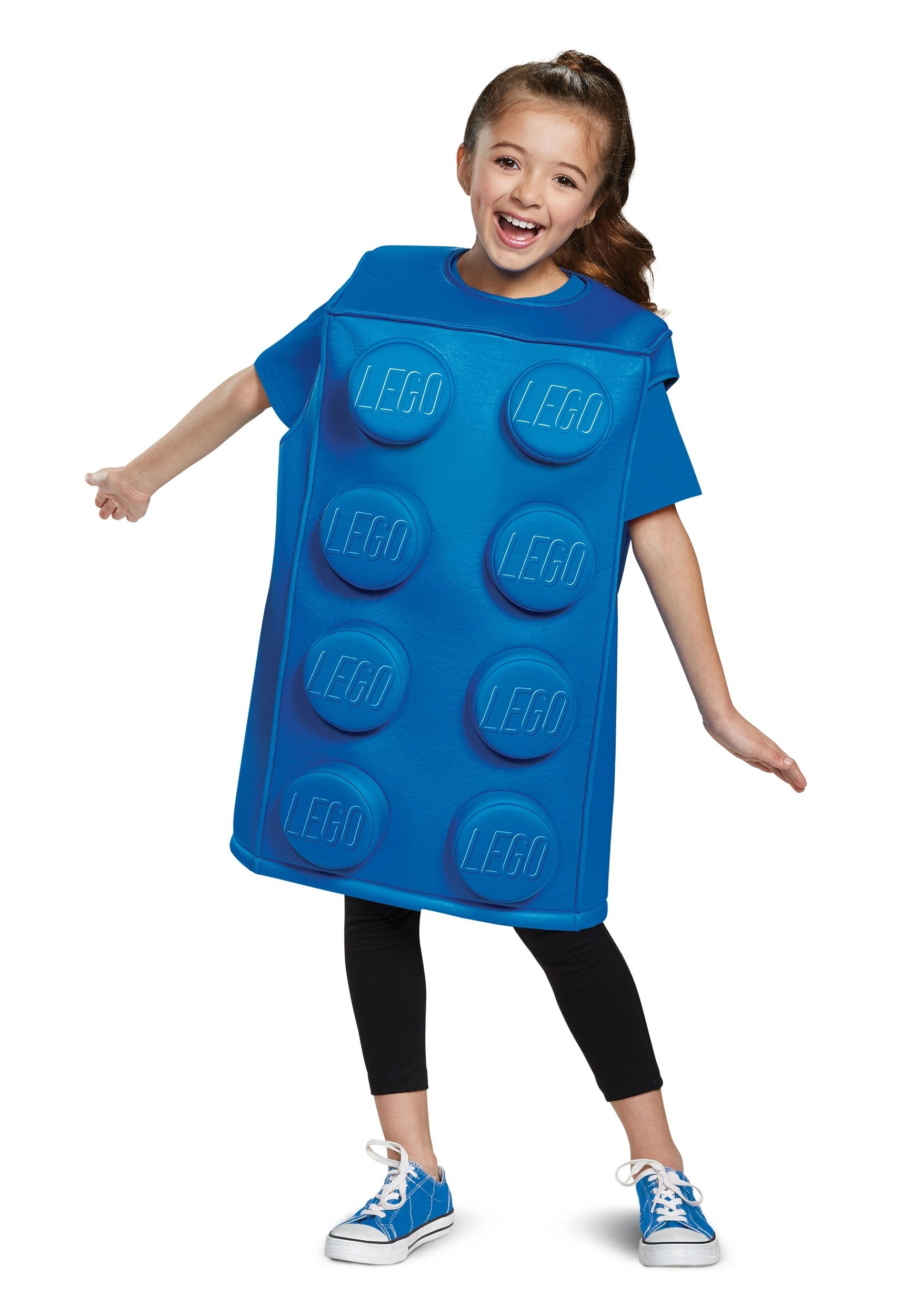 Disguise Child Lego Blue Brick Costume 2 Disguise Child Lego Blue Brick Costume - Image 2