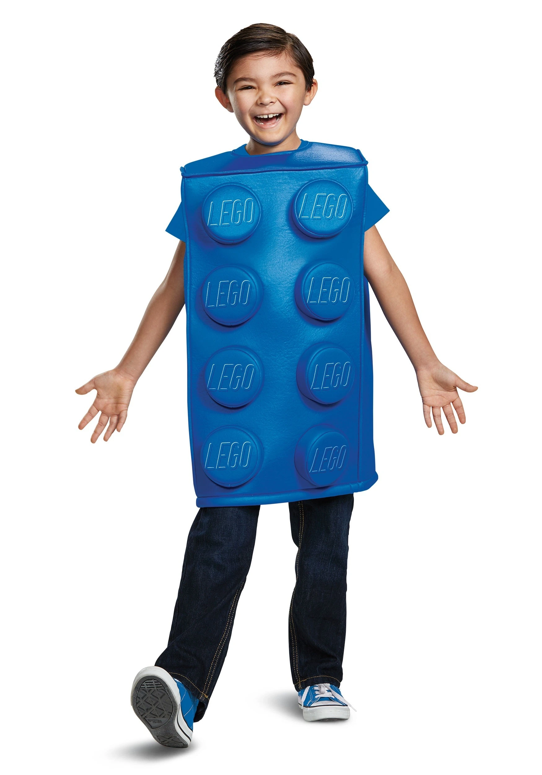 Disguise Child Lego Blue Brick Costume 1 Disguise Child Lego Blue Brick Costume