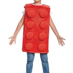 Disguise Lego Red Brick Costume For Kids