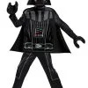 Disguise Lego Star Wars Boy's Deluxe Lego Darth Vader Costume