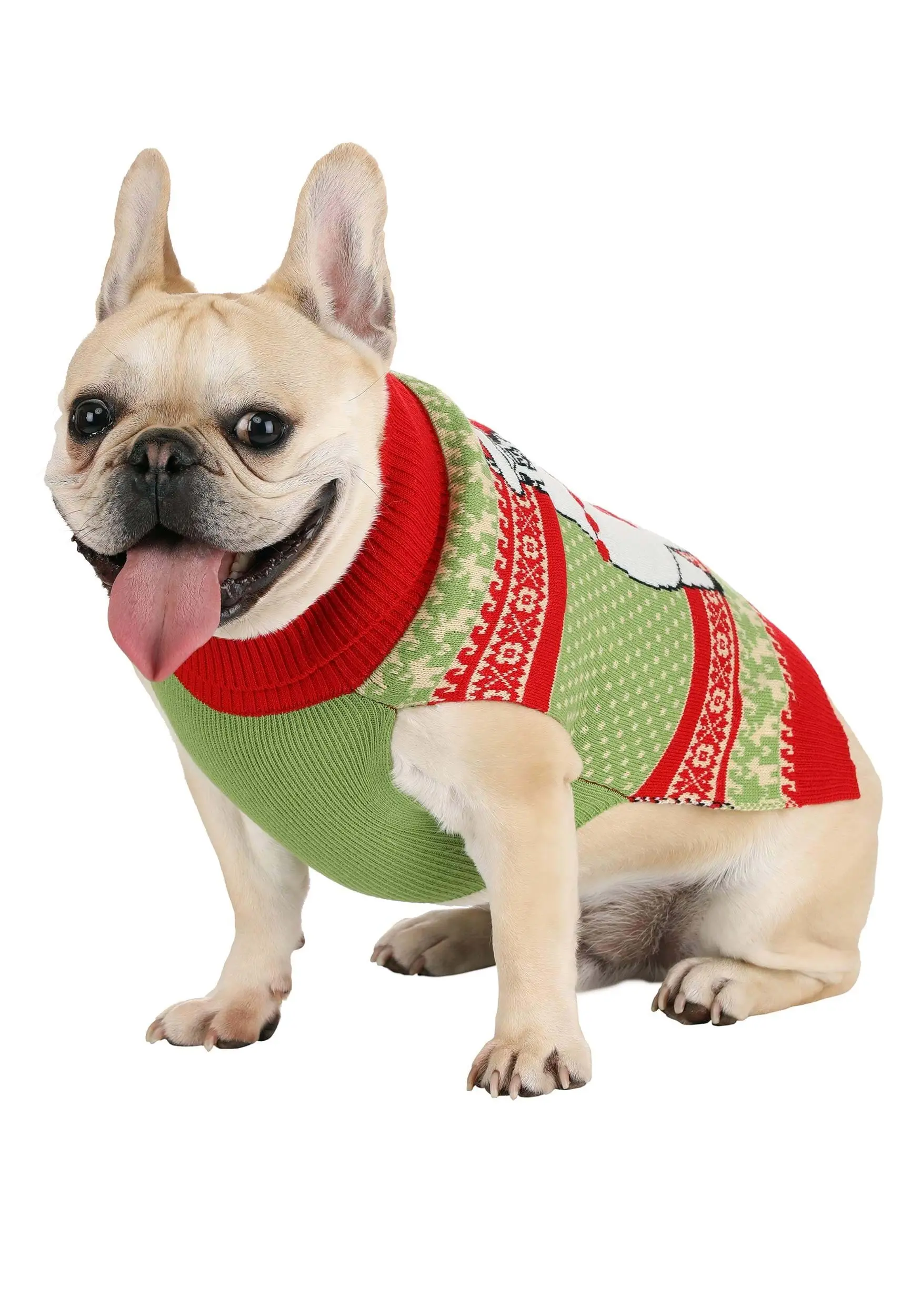 BigWan Apparel Co. Llama Holiday Sweater For Dogs 5 BigWan Apparel Co. Llama Holiday Sweater For Dogs - Image 5