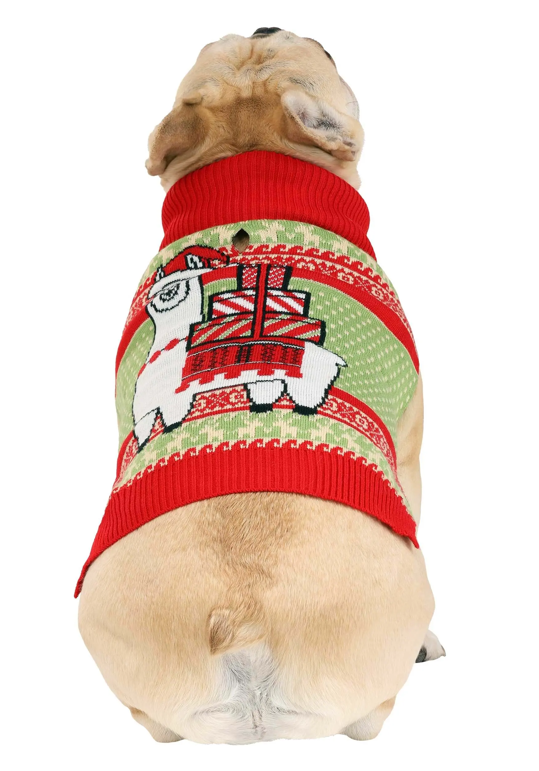 BigWan Apparel Co. Llama Holiday Sweater For Dogs 6 BigWan Apparel Co. Llama Holiday Sweater For Dogs - Image 6