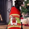 BigWan Apparel Co. Llama Holiday Sweater For Dogs