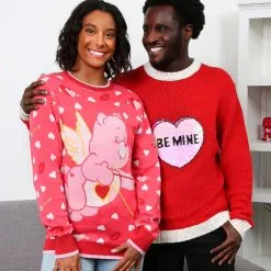 BigWan Apparel Co. Love A Lot Bear Valentine's Sweater For Adults -wizard of oz costume shop love a lot bear valentines sweater alt 2