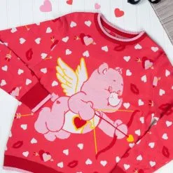 BigWan Apparel Co. Love A Lot Bear Valentine's Sweater For Adults -wizard of oz costume shop love a lot bear valentines sweater alt 7