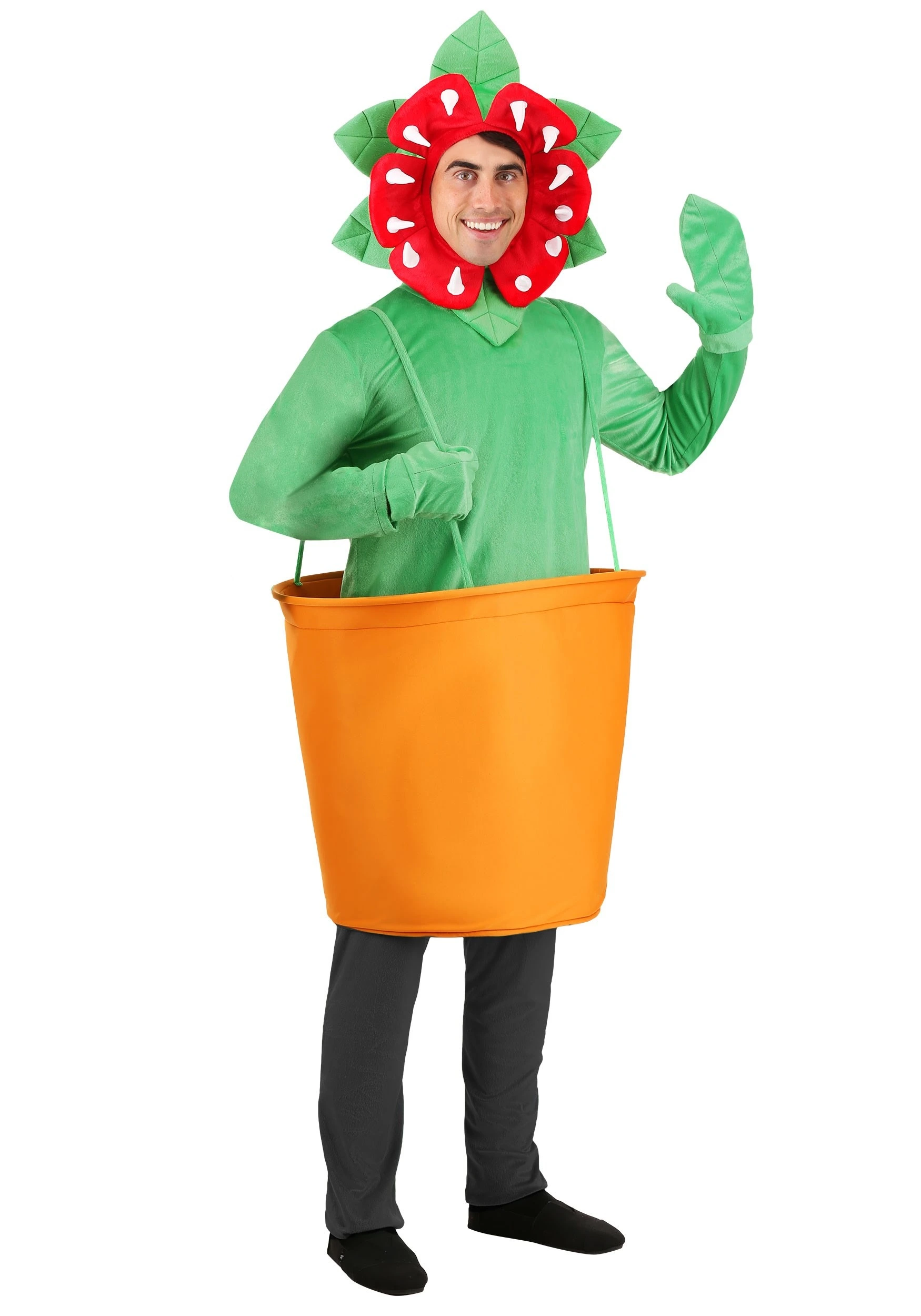 Fun Costumes Man Eating Venus Fly Trap Costume 1 Fun Costumes Man Eating Venus Fly Trap Costume
