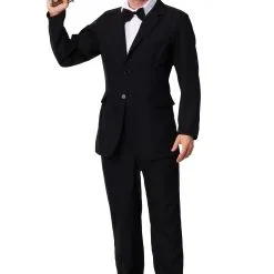 Fun Costumes Mens Black Suit Costume -wizard of oz costume shop mens black suit costume update alt1
