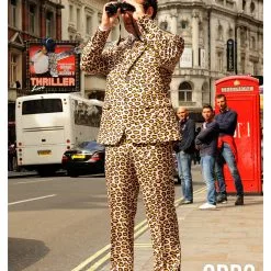 OppoSuits Jaguar Print Suit Costume For Men -wizard of oz costume shop mens jaguar animal printed suit image2