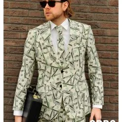 Men's OppoSuits Money Costume Suit -wizard of oz costume shop mens money suit alternate