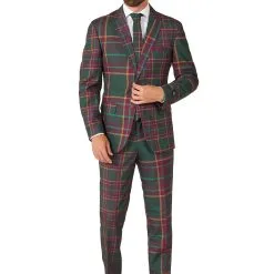 Opposuits Mixed Tartan Suit For Men