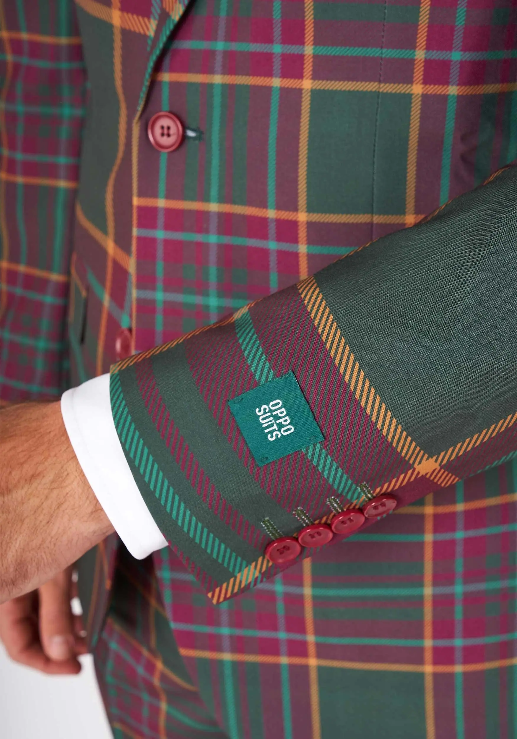 Opposuits Mixed Tartan Suit For Men 6 Opposuits Mixed Tartan Suit For Men - Image 6