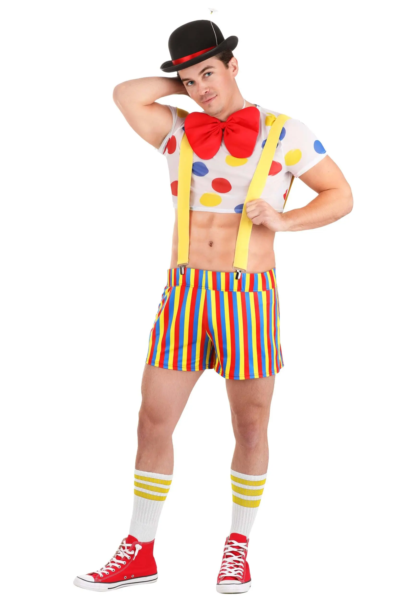 Armada Men's Sexy Clown Costume 1 Armada Men's Sexy Clown Costume
