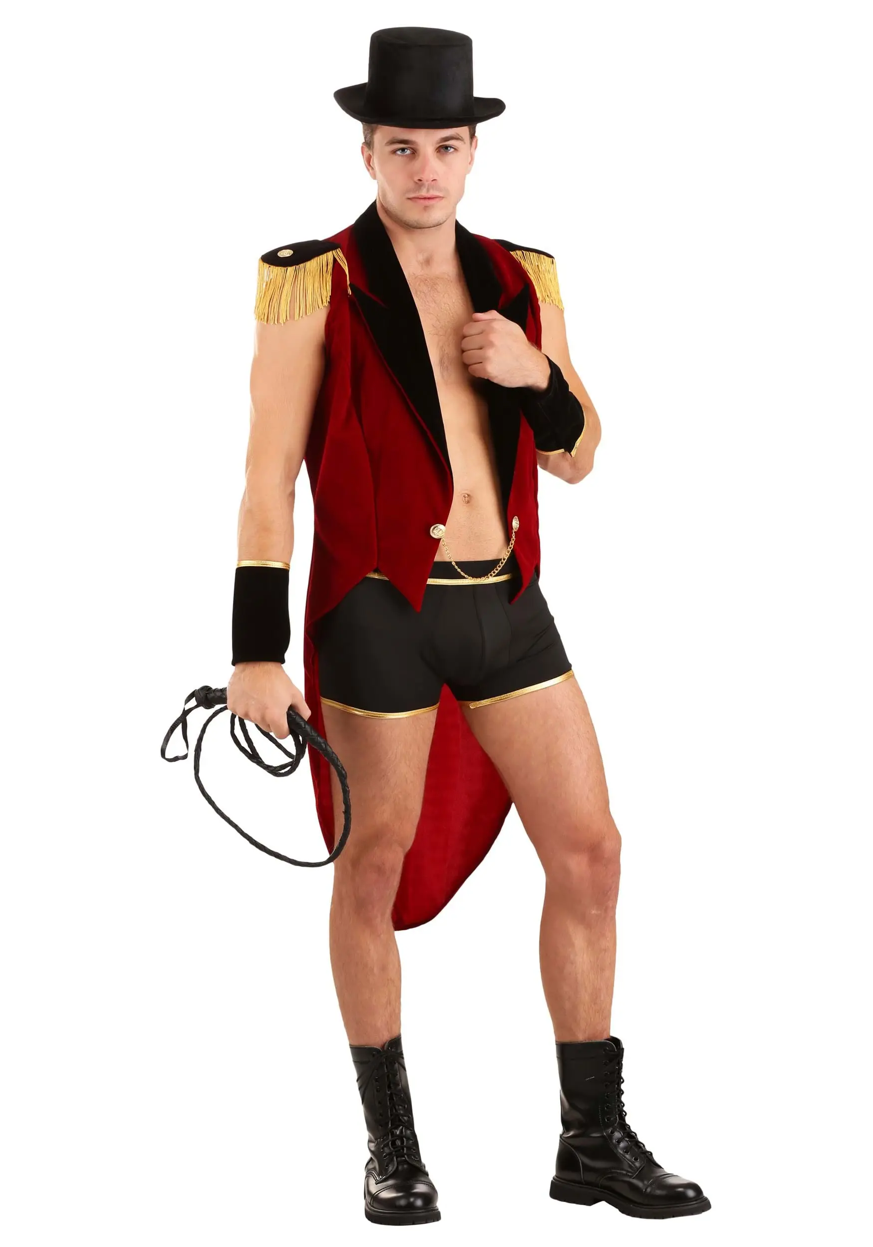 Roma Sexy Ringmaster Costume For Men 1 Roma Sexy Ringmaster Costume For Men