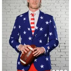 Men's OppoSuits Stars And Stripes Costume Suit 7 Men's OppoSuits Stars And Stripes Costume Suit -wizard of oz costume shop mens stars and stripes suit alternate
