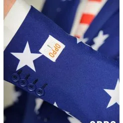 Men's OppoSuits Stars And Stripes Costume Suit 9 Men's OppoSuits Stars And Stripes Costume Suit -wizard of oz costume shop mens stars and stripes suit sleeve