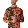 Opposuits Suitmeister Button Up Halloween Icon Shirt For Men